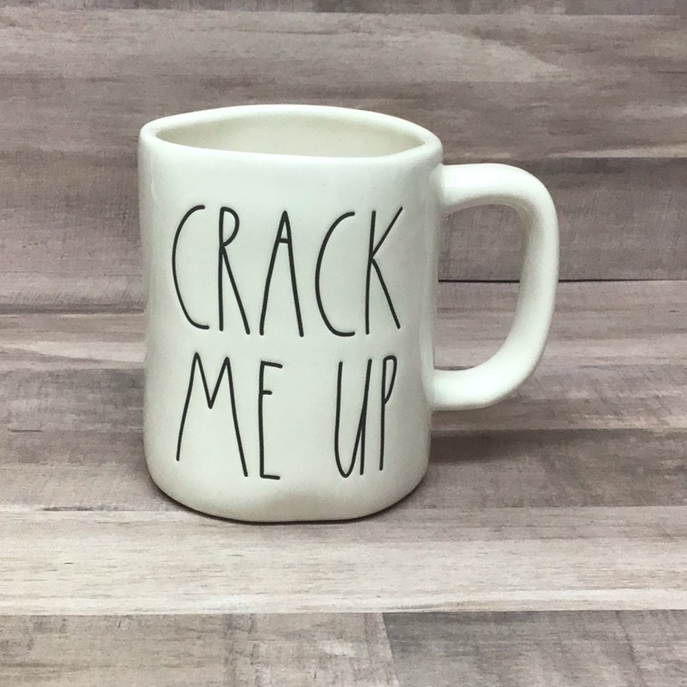 Rae Dunn Mug~Crack Me Up